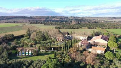 domaine-des-clos mas-provencal-avignon-alpilles-provence-drone-seminaires-de-caractere